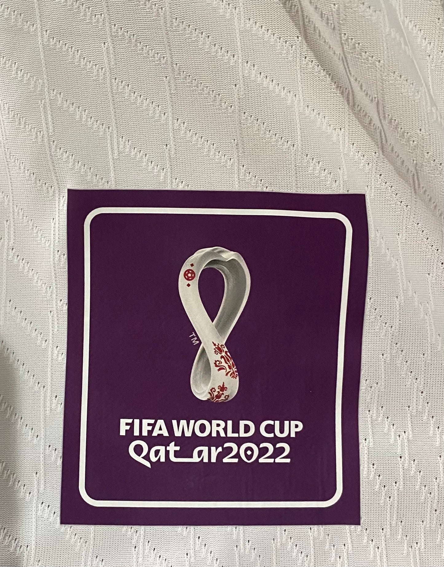 Bellingham 22 with World Cup Patches - England 2022 Home DFA Shirt Mens Large - BNWT