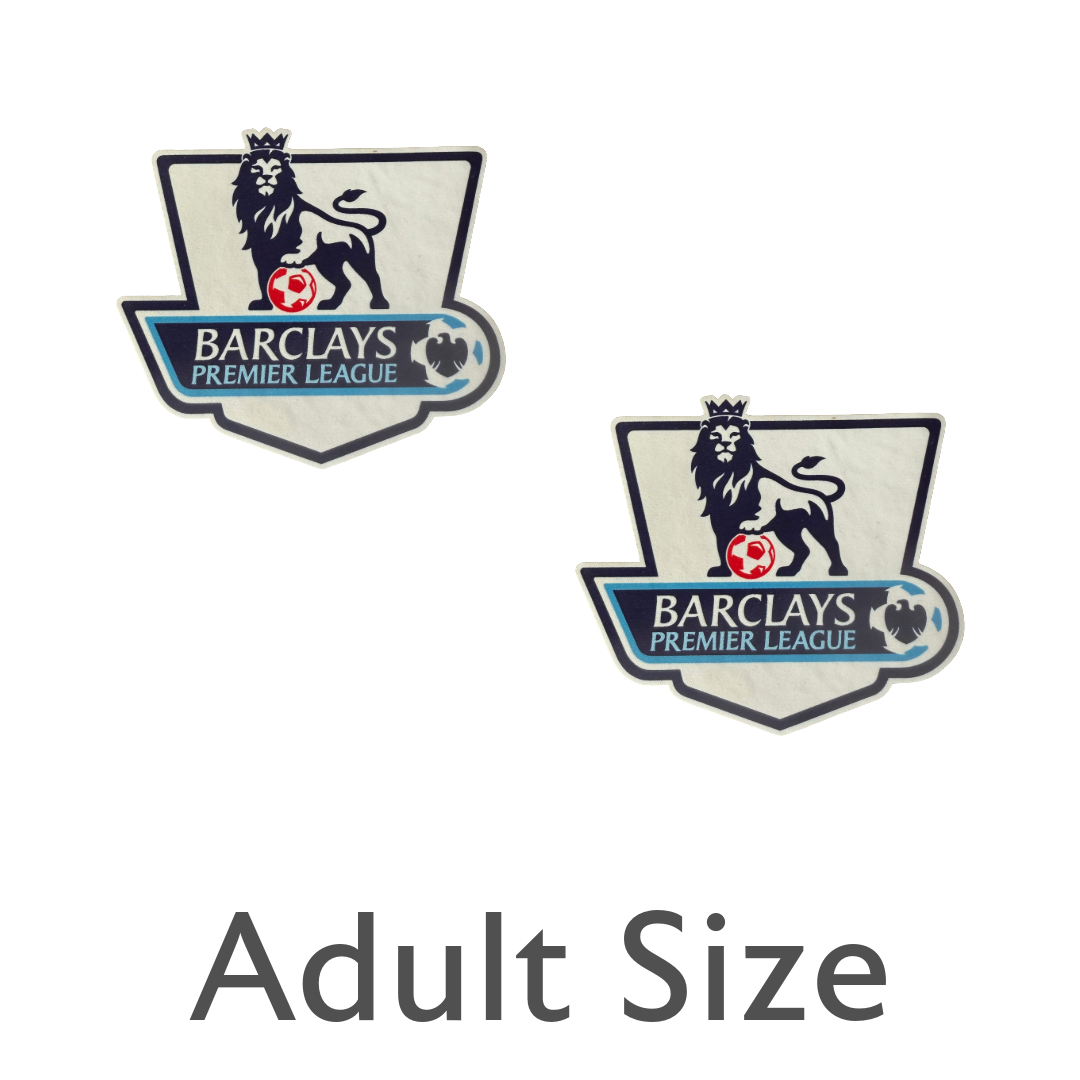 2013 -16 Premier League Adult Size Sleeve Badge (Pair)