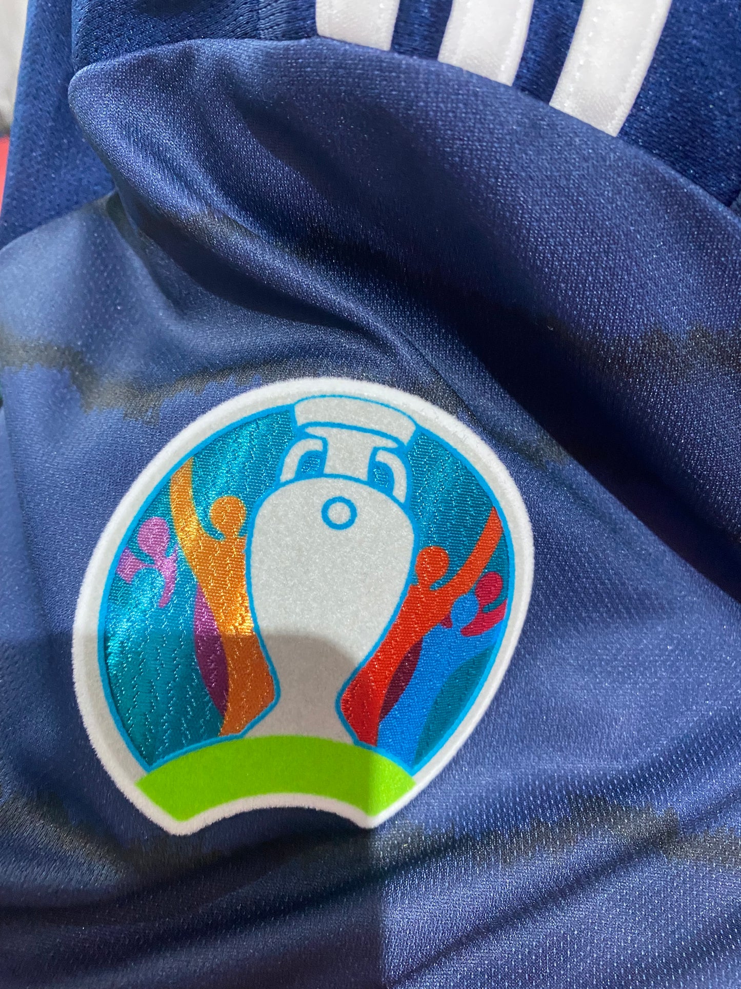 Tierney 6 Scotland 2020-21 with Euro 202 badges - Home Shirt Mens Large - BNWT