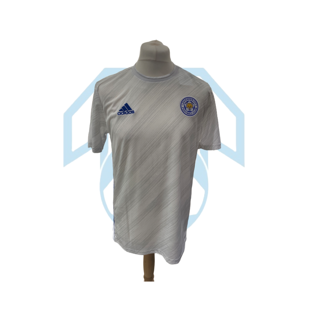 Leicester City 2020-21 Away Sponsorless Shirt Mens Medium - Includes Fee Printing