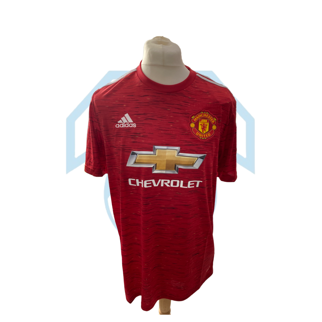 Manchester United 2020 21 Home Shirt Mens Medium BNWT Includes Fre Premier Shirt Printing