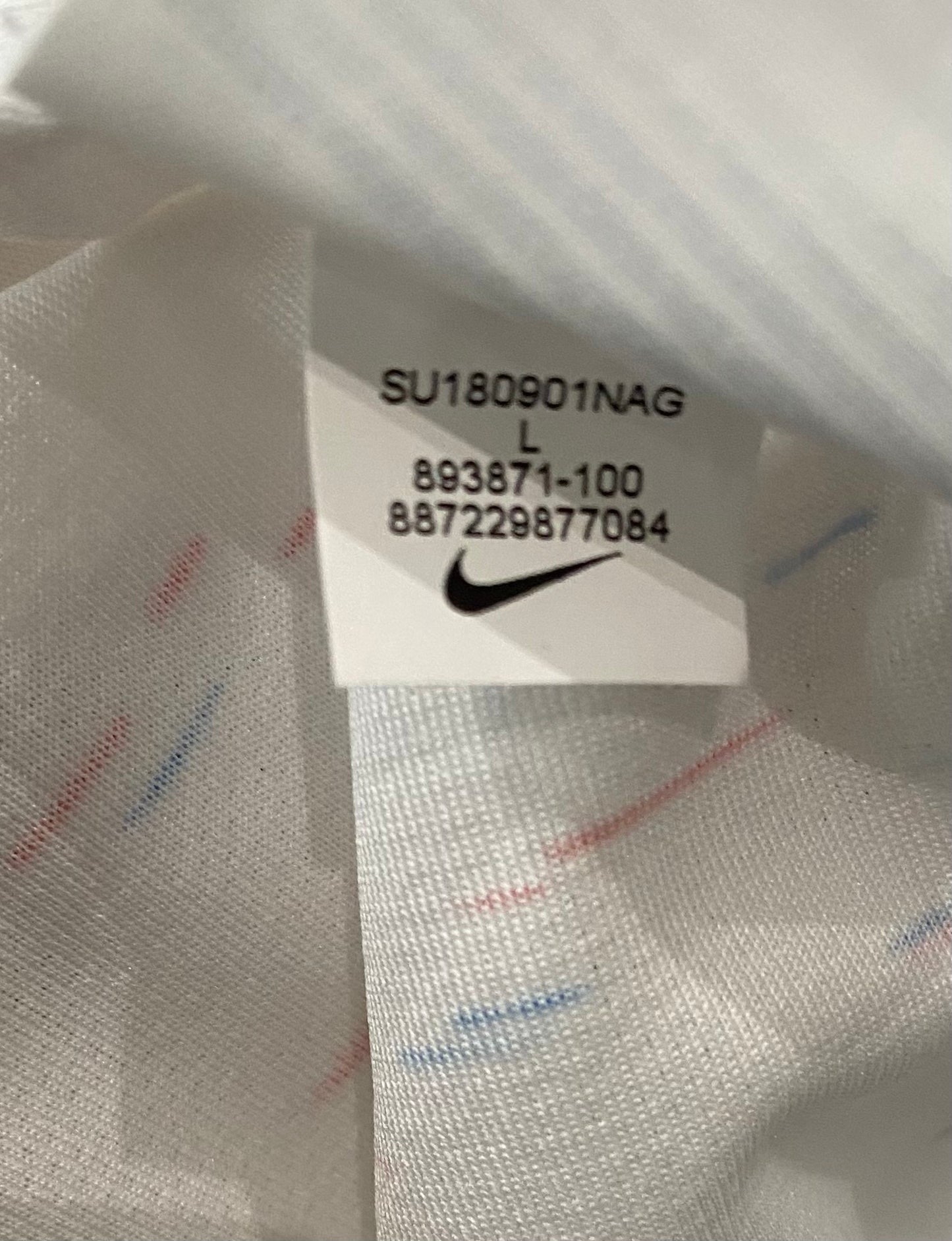 Mbappe 10 France 2018 World Cup 1 Star Away Shirt Adults Large - Used