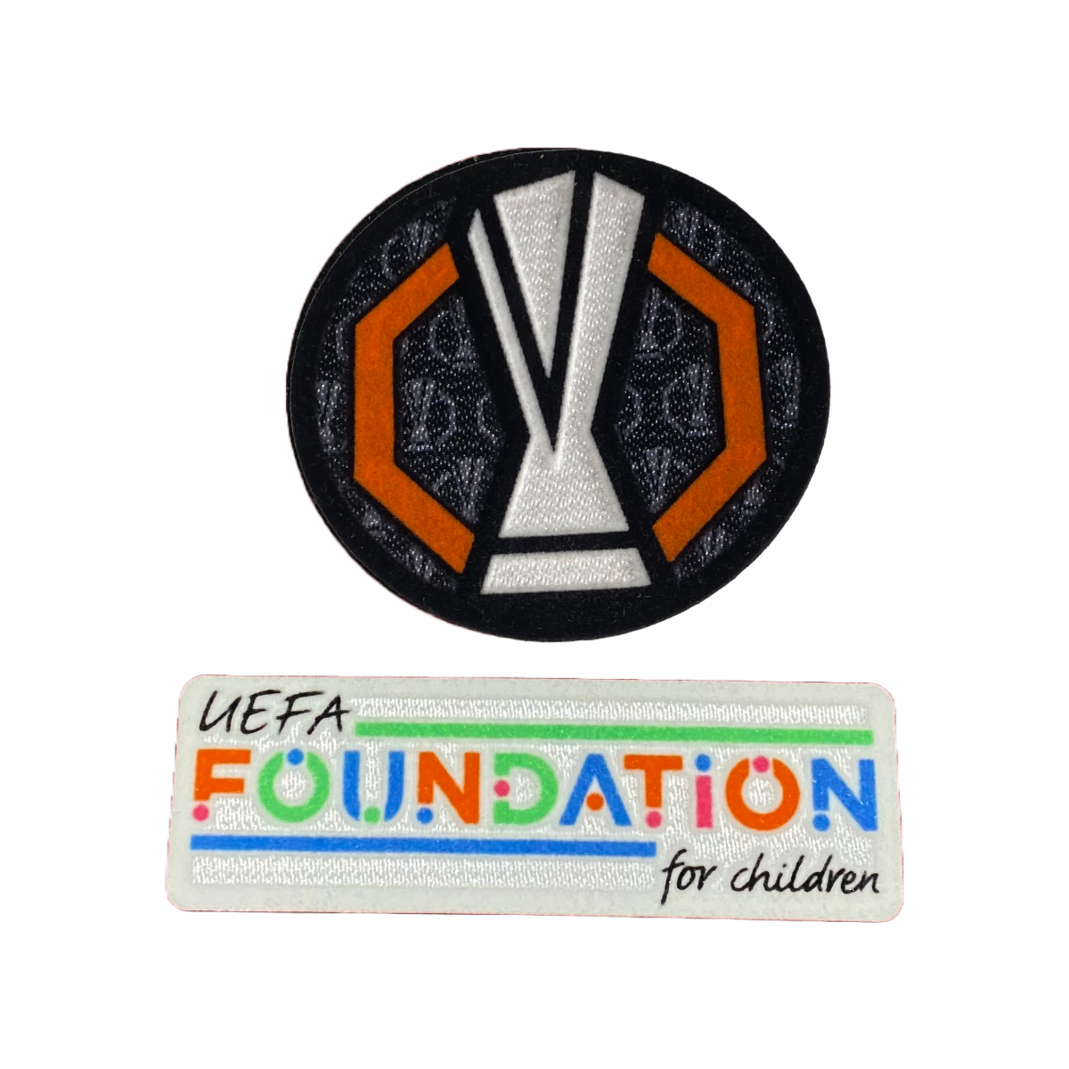 Europa League Sleeve Badges 2024/25 Trophy Badge and UEFA