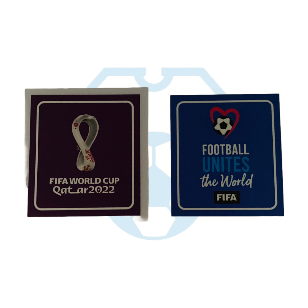 World Cup 2022 Patch Set - Blue (darker) and Purple