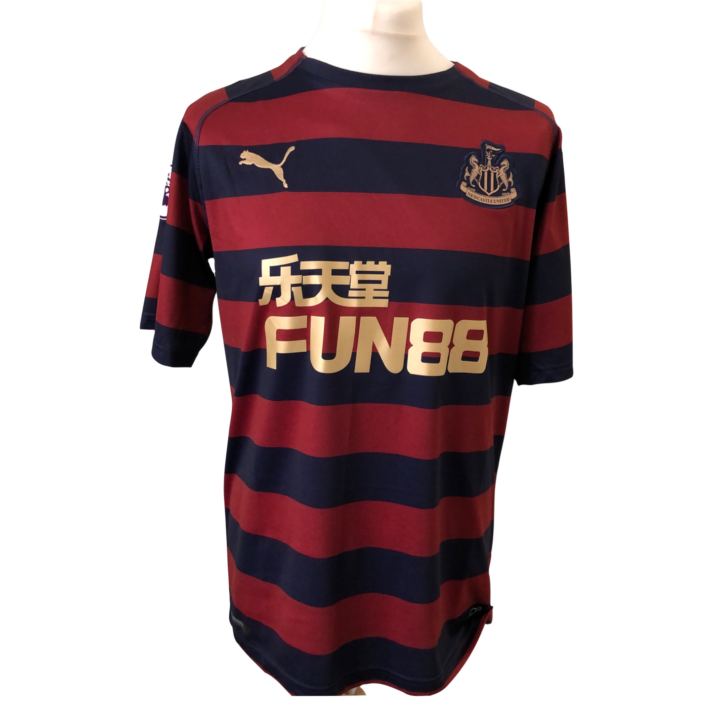 Ayoze 17 - Newcastle United 2018-19 Away Shirt Mens Large - Used