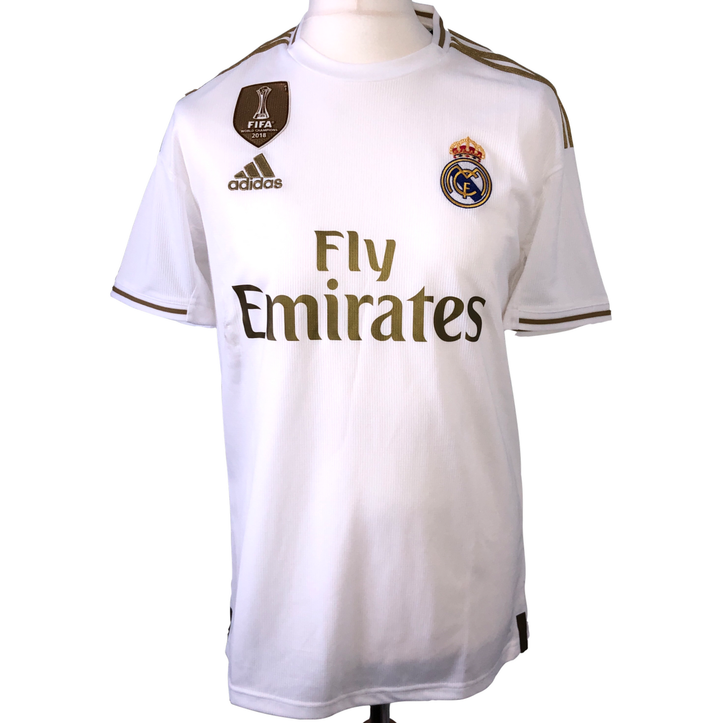 Real Madrid 2019-20 Home Shirt Mens Medium - Seconds - Add Hazard 7