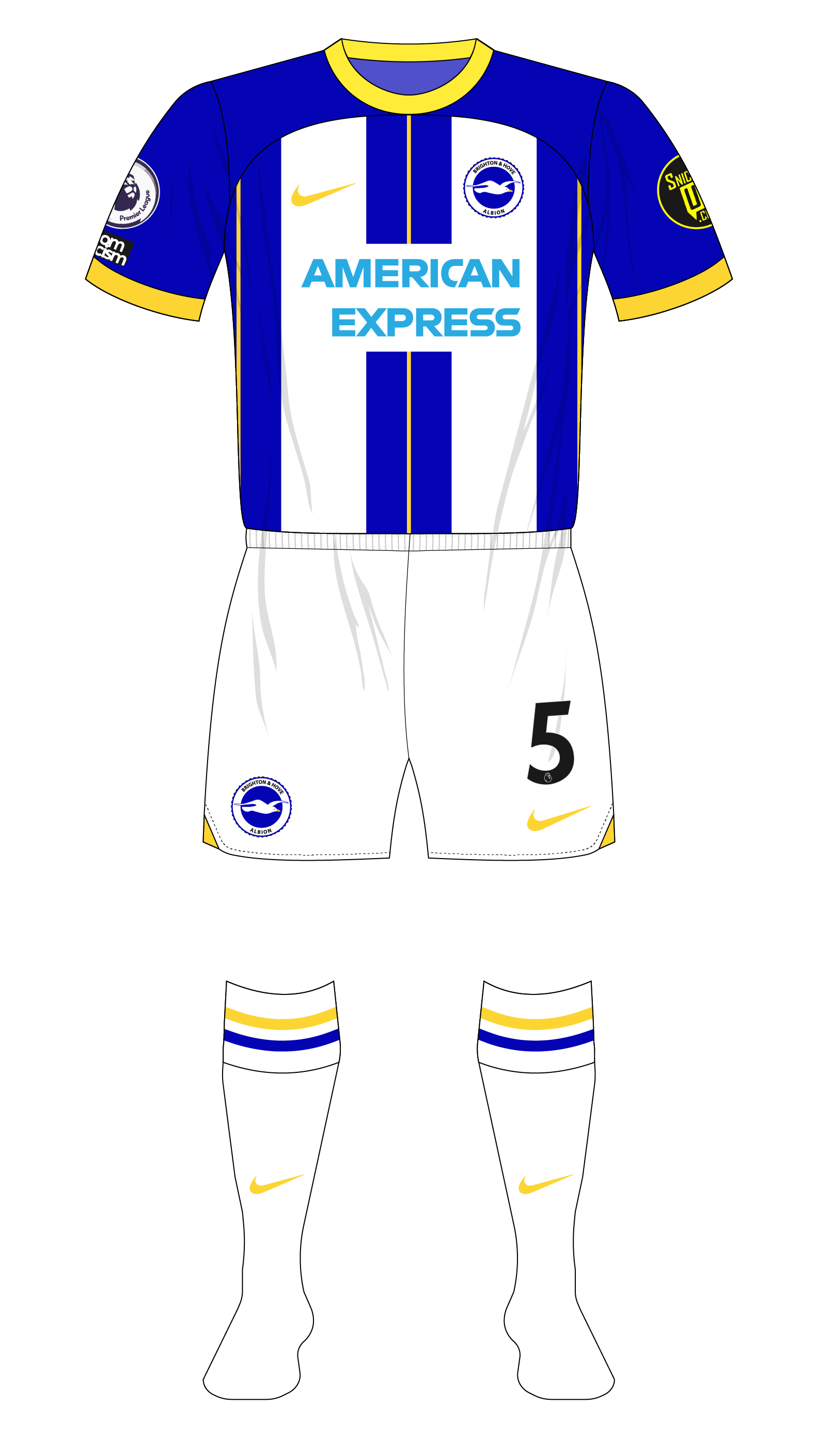 Brighton and hove football kit sales
