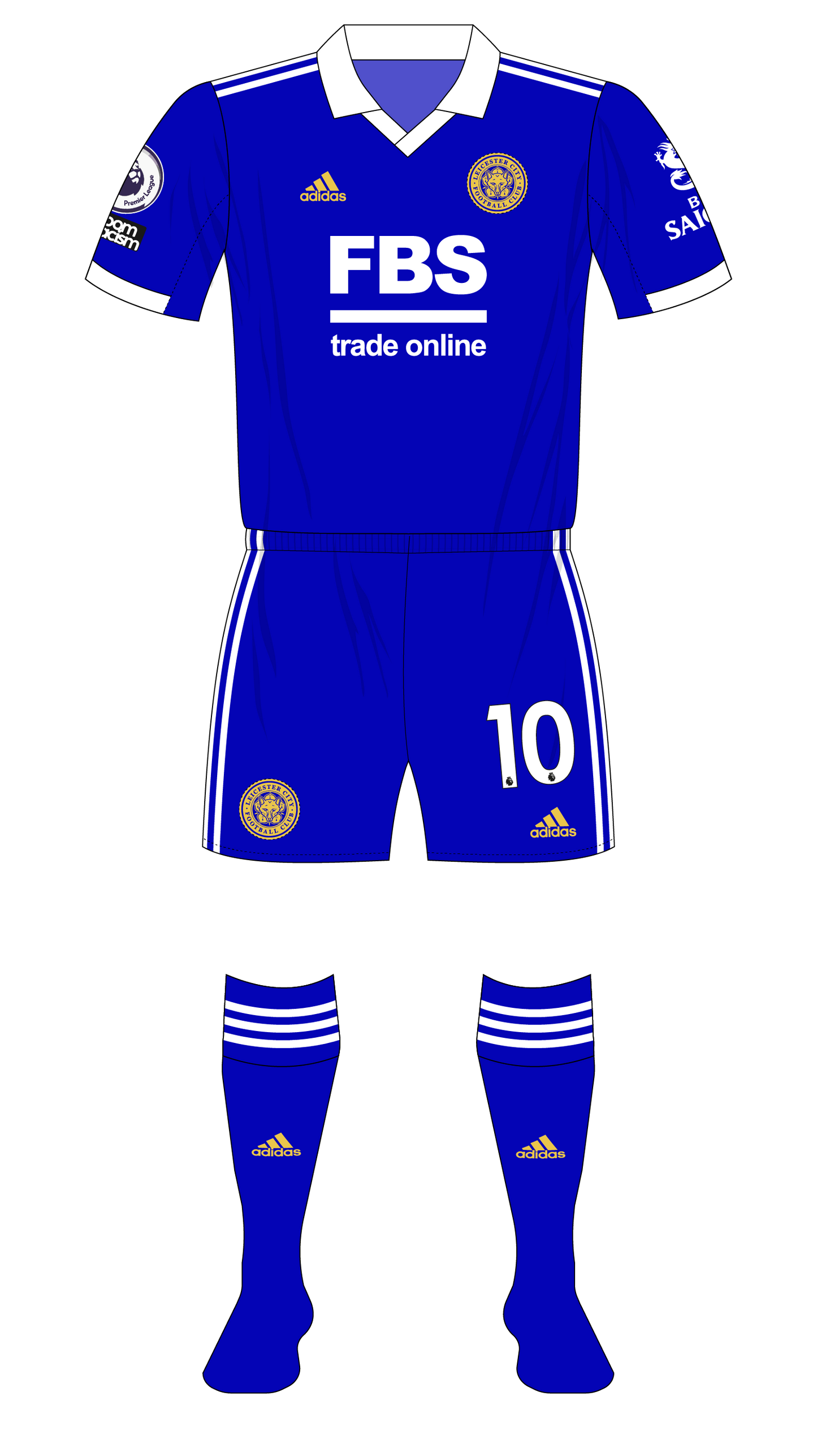 Leicester City 2022-23 Hero Nameset and Number