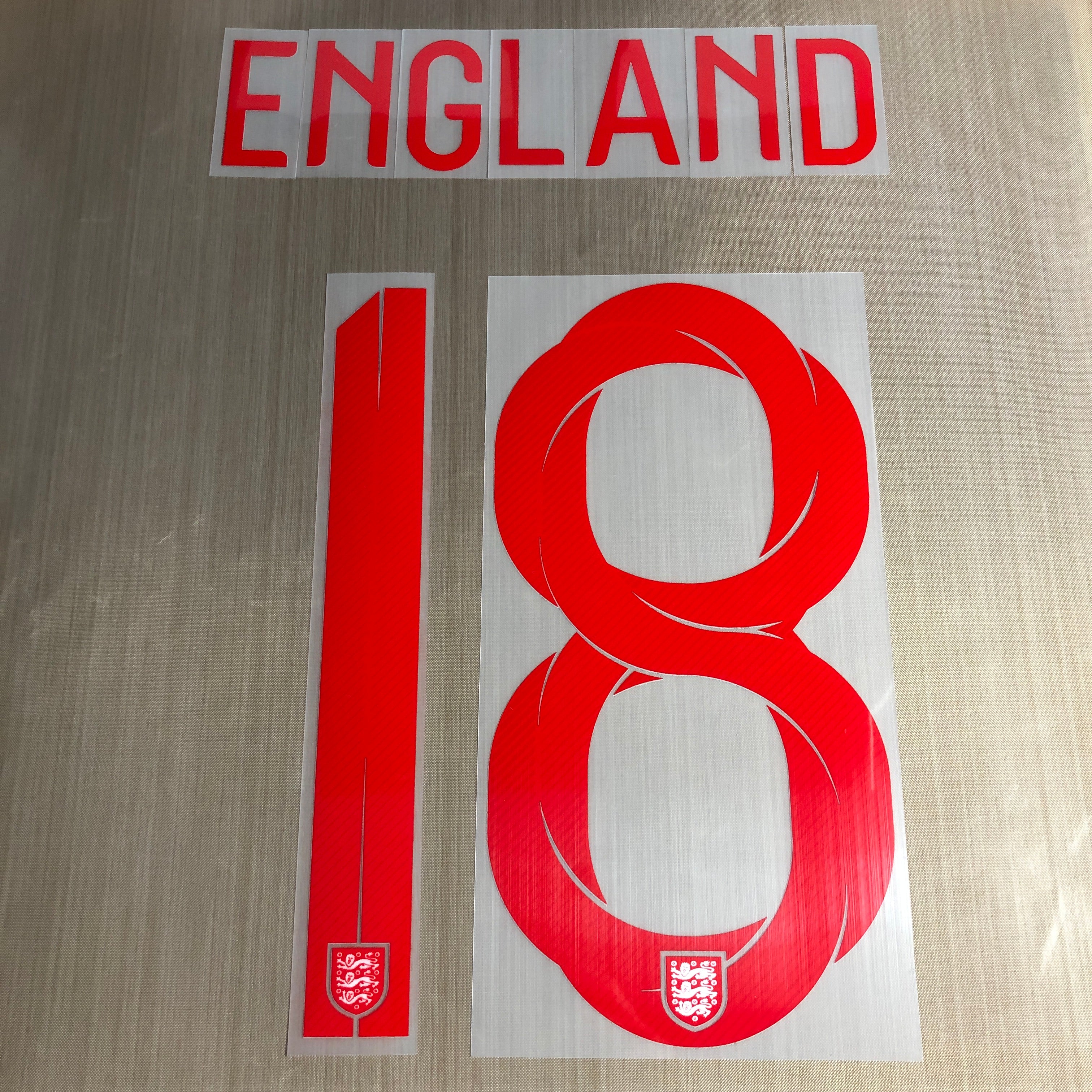 2020-21 England Away Name Set