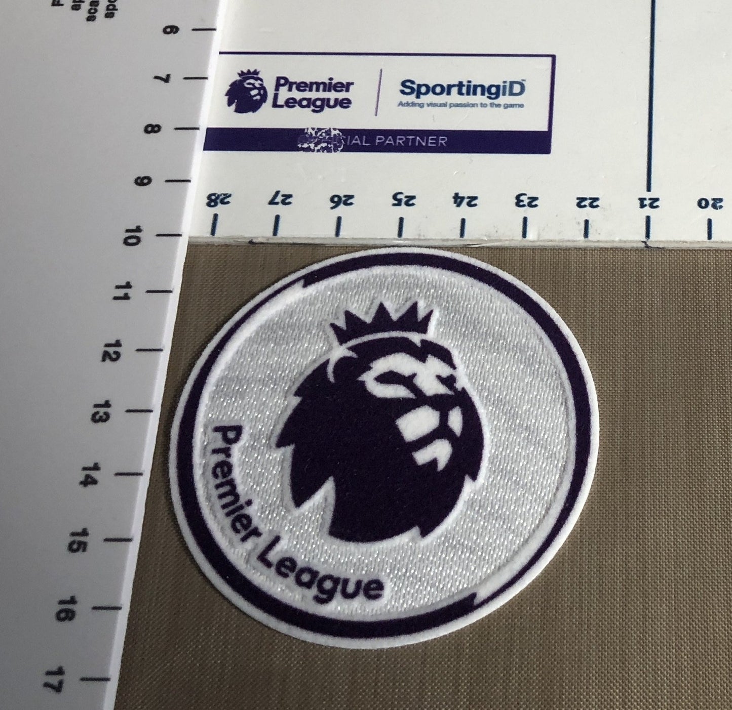 Add 1x Adult Replica 65mm Size Premier League Badge 2016-2019