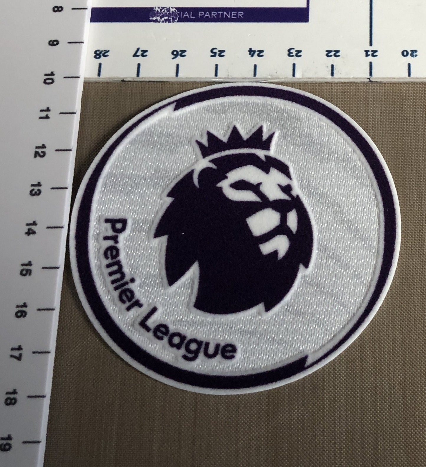 Add 1x Player Size 80mm Premier League Badge 2016-2019