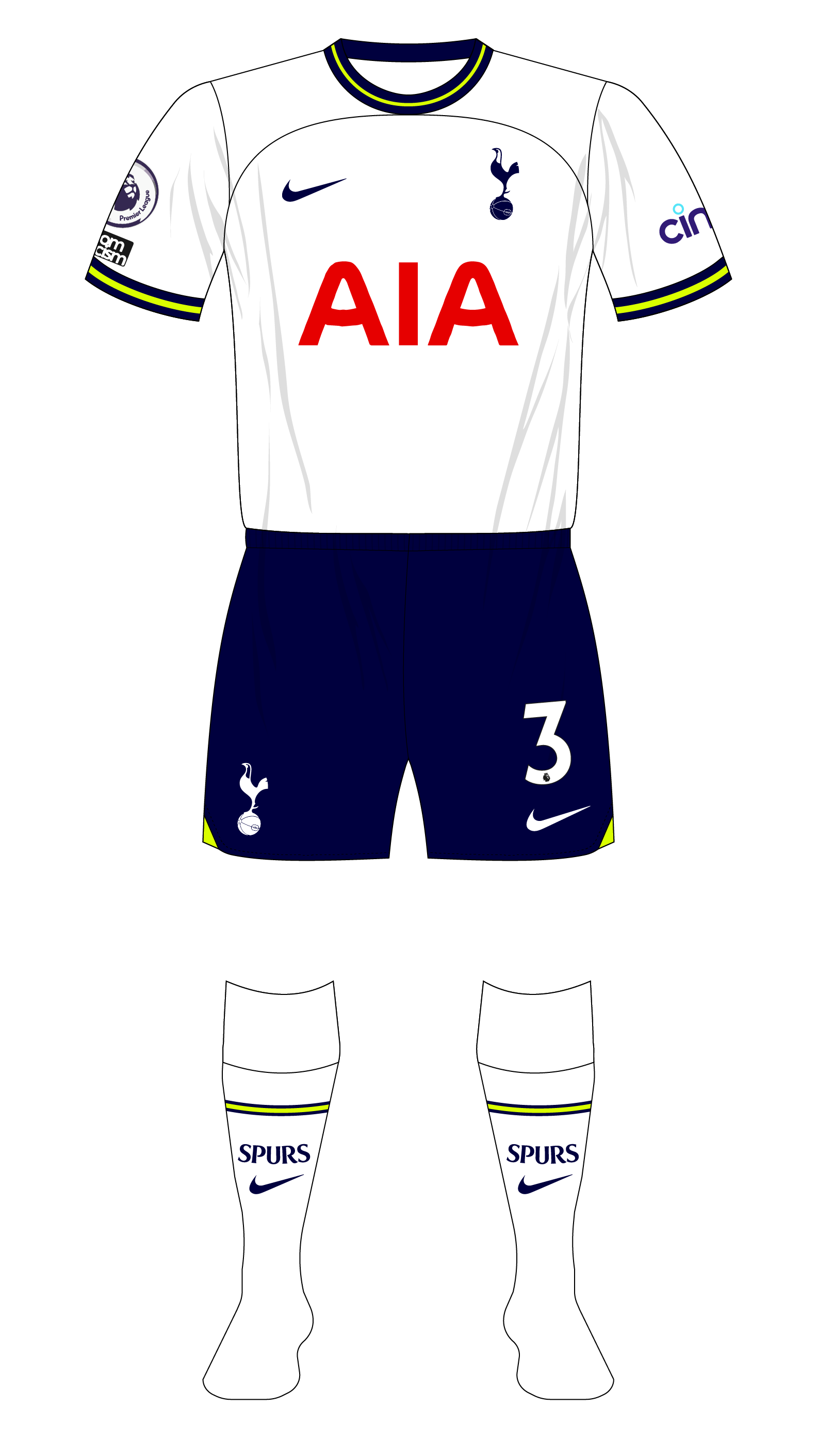 Tottenham hot sale shirt maker