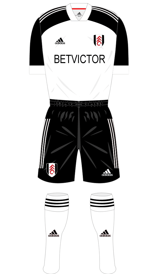 Fulham 2020-21 Shirt Namesets, Numbers & Printing