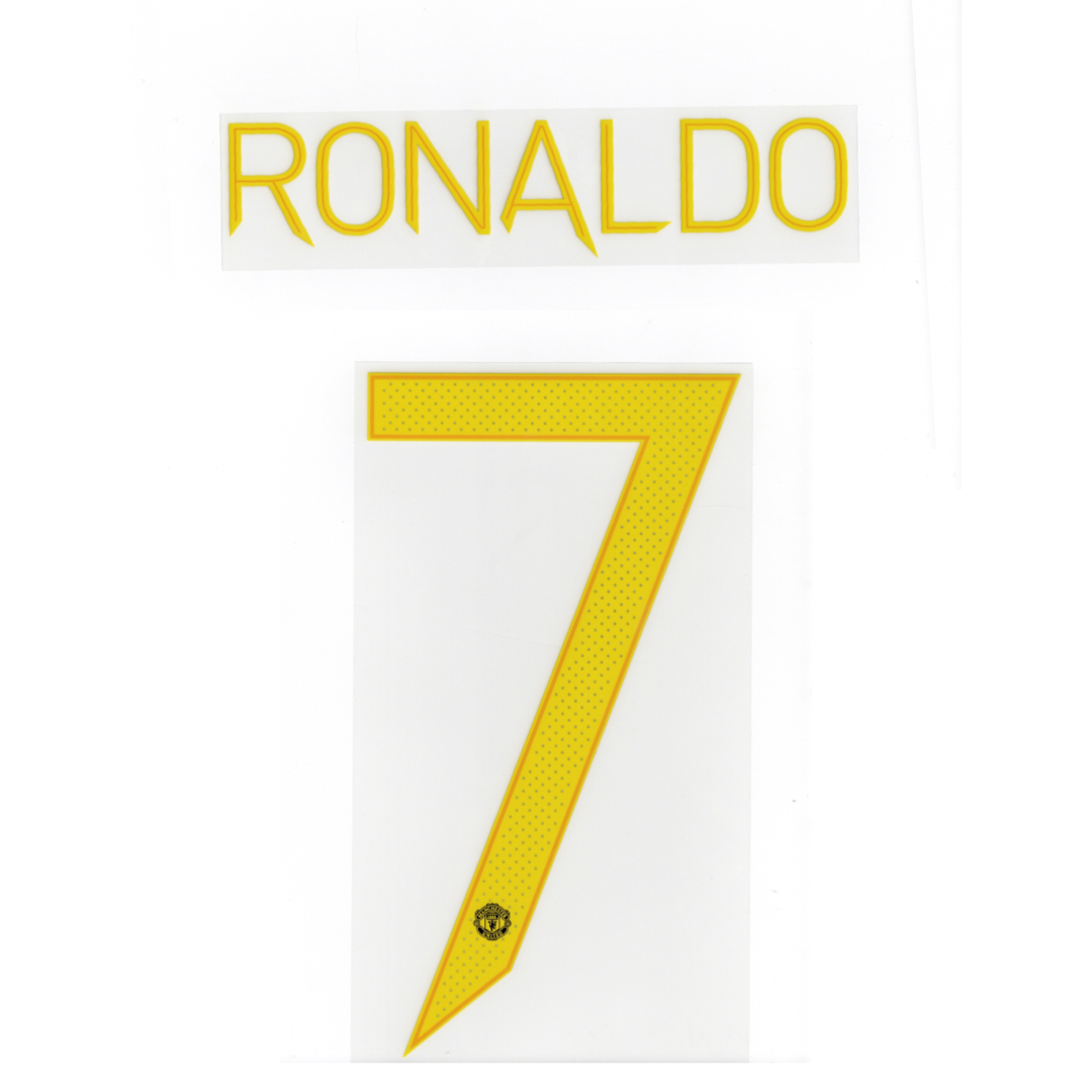 Ronaldo 7 Manchester United 21-22 Cup Nameset YOUTH Size – Premier Shirt  Printing