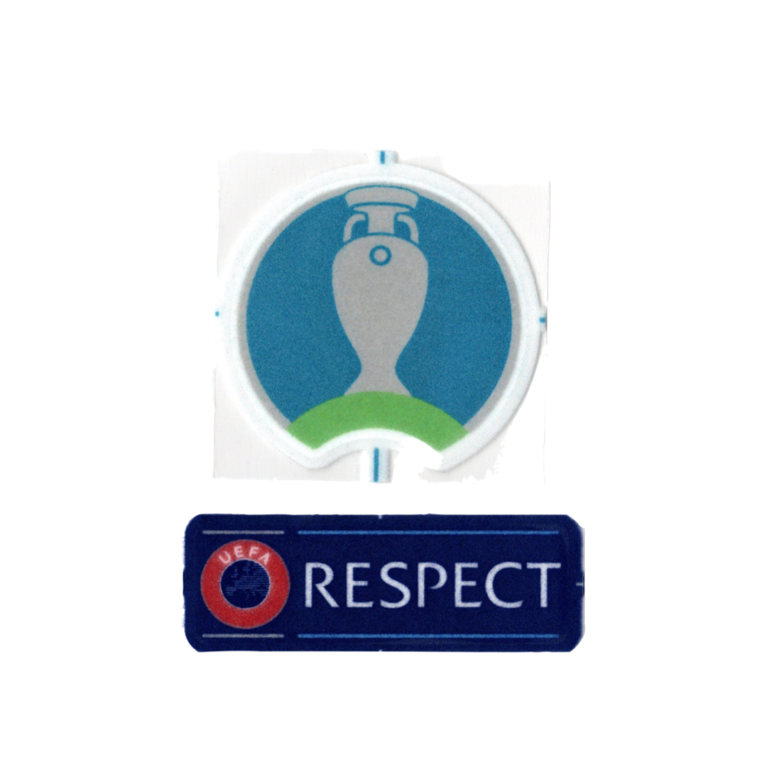 PATCH EURO 2020 (2021) + Respect thermocollant feutrine PATCH EURO 2020 (2021) + Respect thermocollant feutrine
