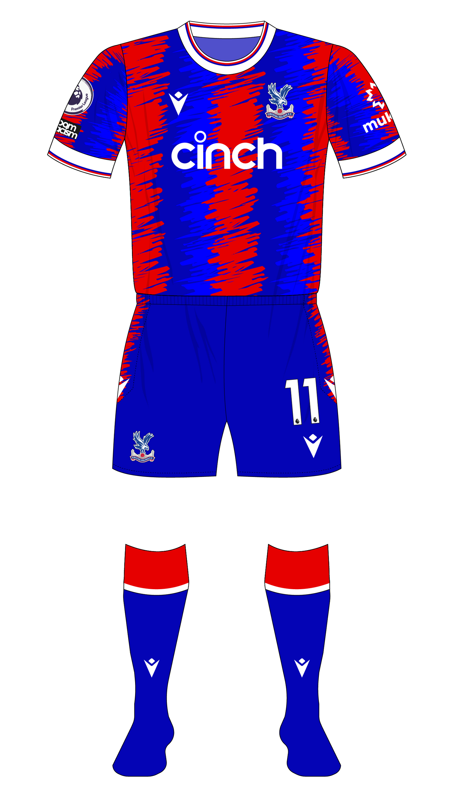 Crystal Palace 2022-23 Hero Nameset and Number