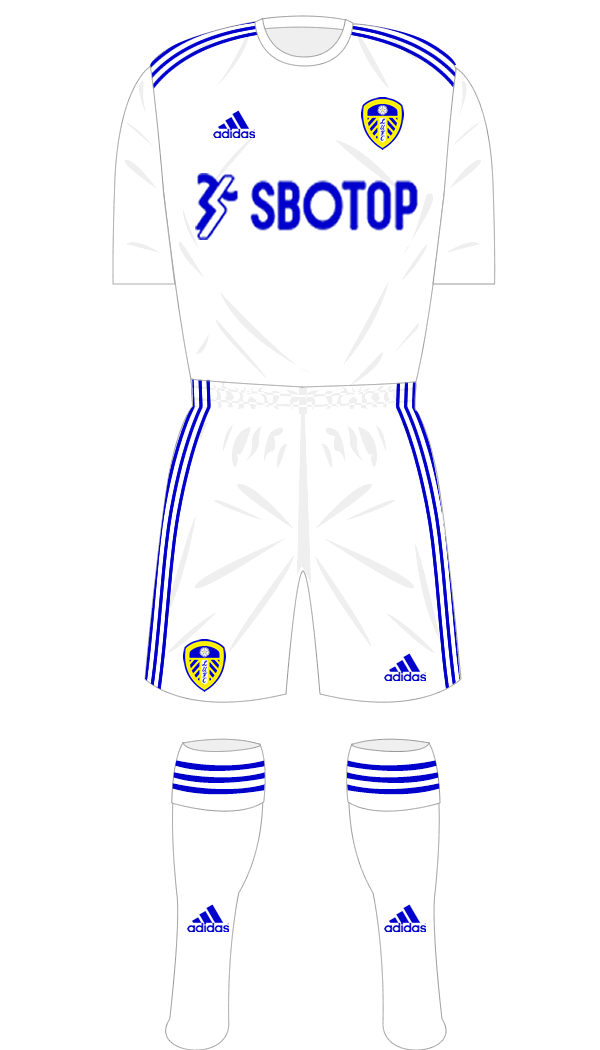 Leeds 2020-21 Shirt Namesets, Numbers & Printing