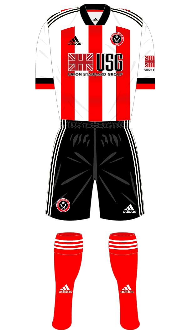 Sheffield United 2020-21 Hero Nameset and Number