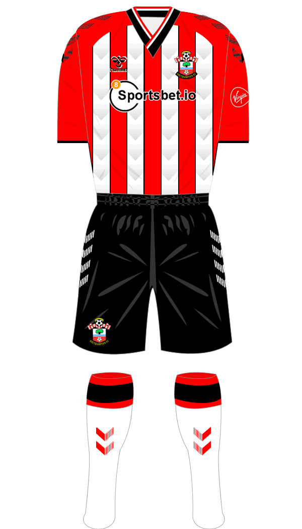 Southampton 2021-22 Shirt Namesets, Numbers & Printing