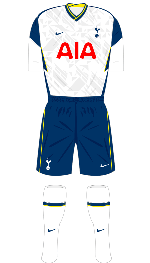 Tottenham 2020-21 Hero Nameset and Number