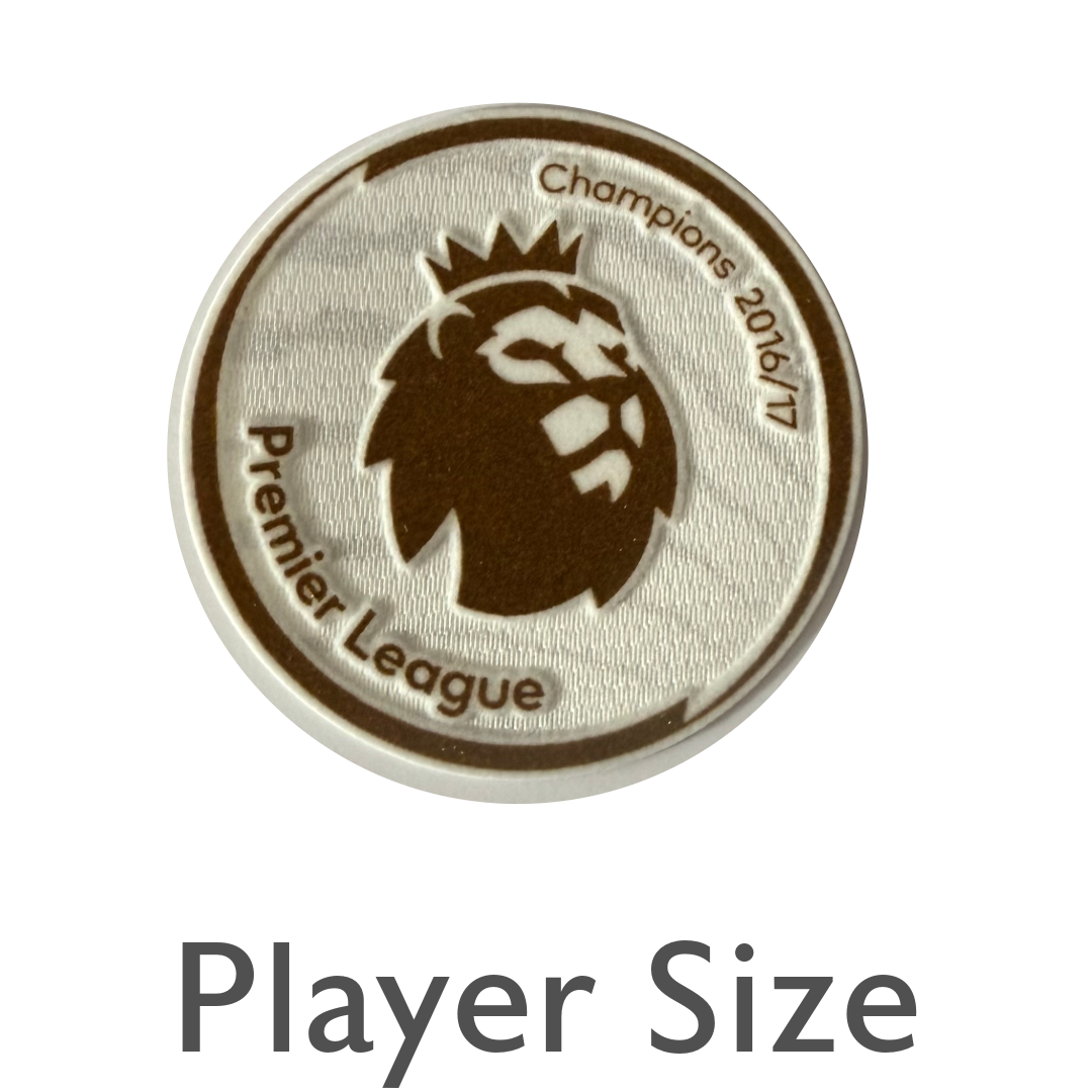 2016 - 2017 Premier League Champions Player Size Sleeve Badge (Chelsea)