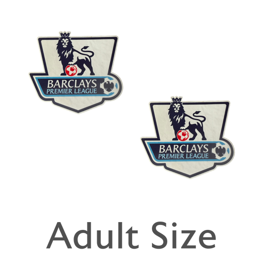 2013 -16 Premier League Adult Size Sleeve Badge (Pair)