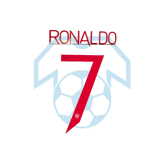 Ronaldo 7 Manchester United 21-22 Cup Nameset Player Size