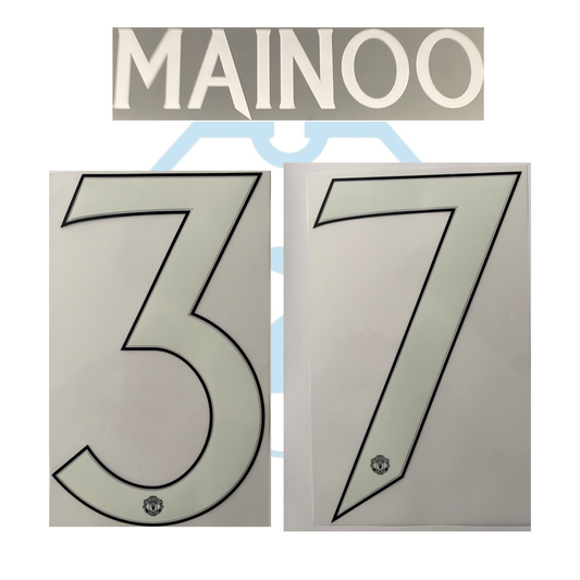 Mainoo Manchester United 2023-24 Home and Away Cup Set Player Size