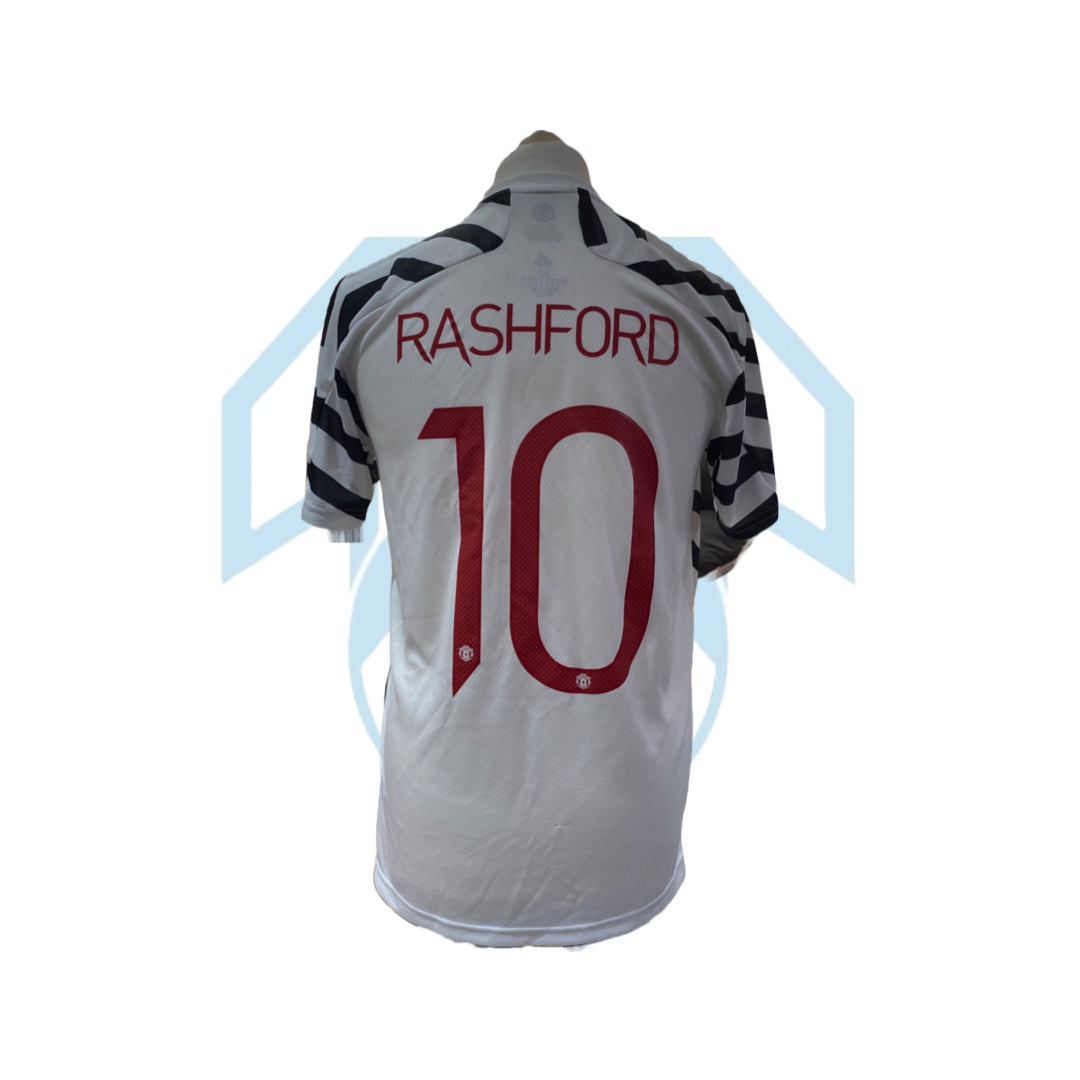 Rashford 10 Manchester United 2020/21 third shirt mens medium - SECONDS