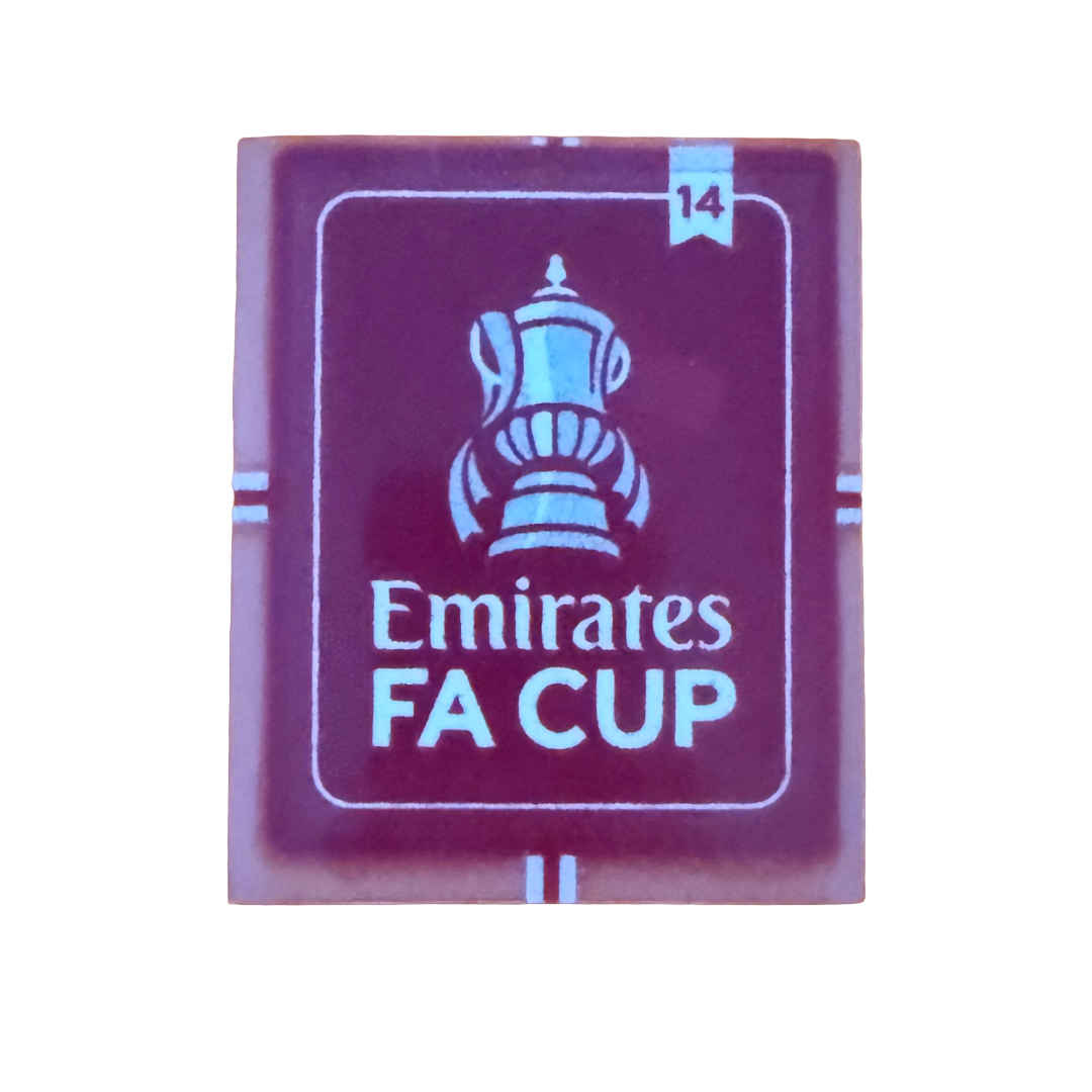 2022/26 Arsenal 14x Winner FA Cup Player Size Sleeve Badge