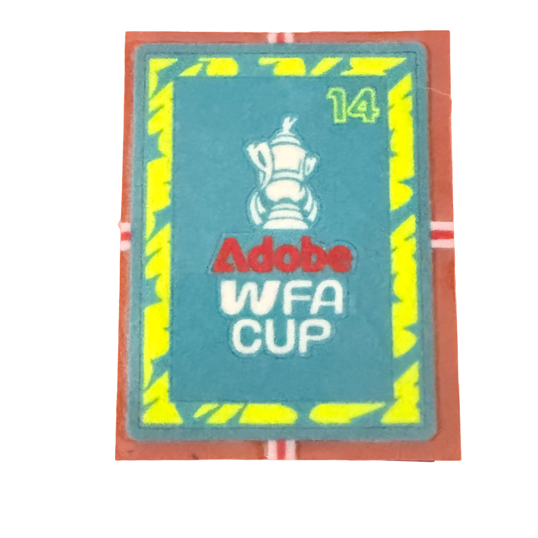 2025/26 Arsenal 14x Winners Women's Adobe FA Cup Sleeve Patch