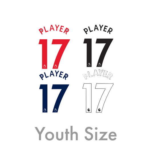 2017 - 19 Youth Size Premier League Custom Name Set