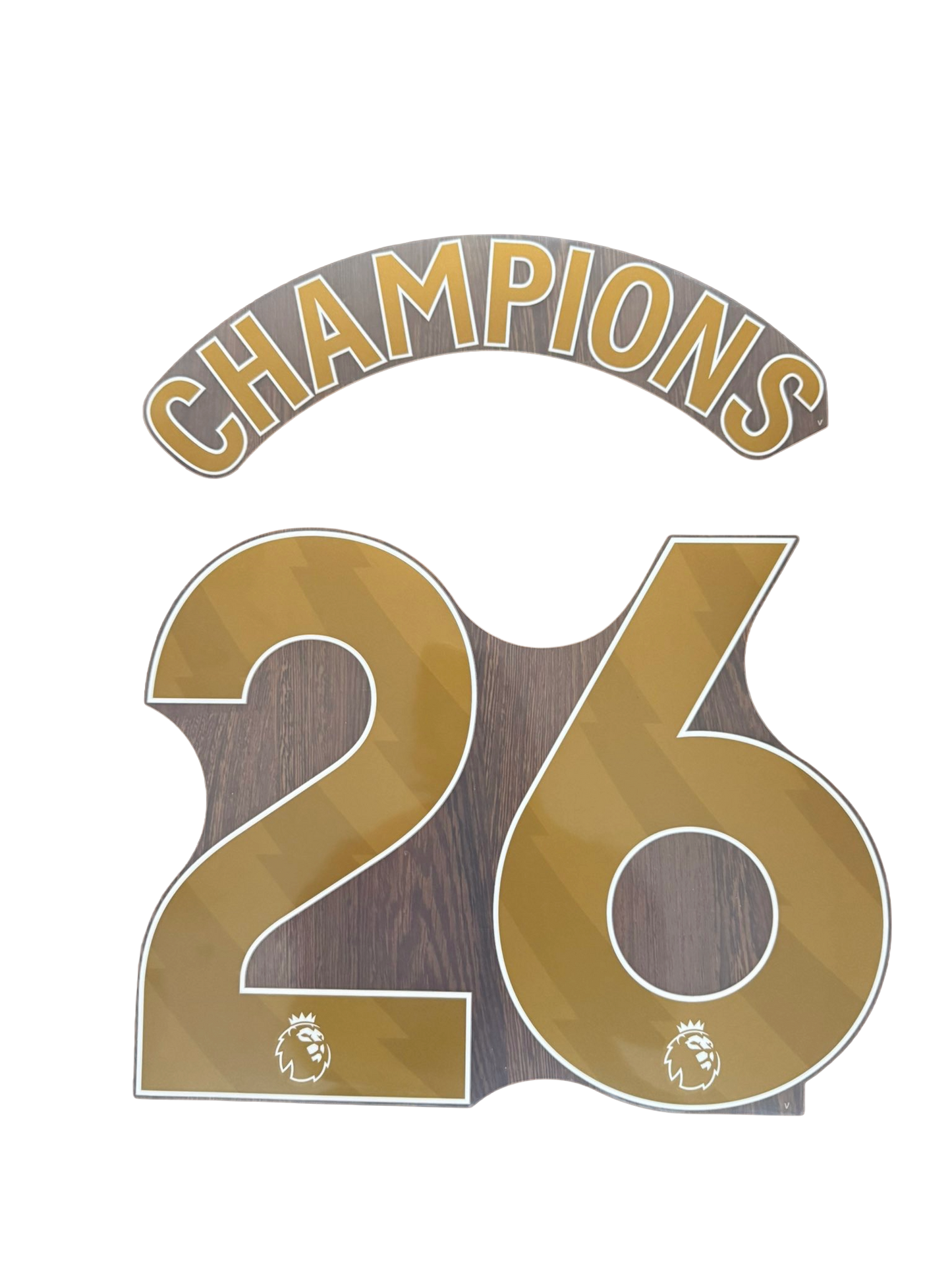 Champions 26 Player Size Official Name Sets 2025-26 - Player Size (Arsenal)