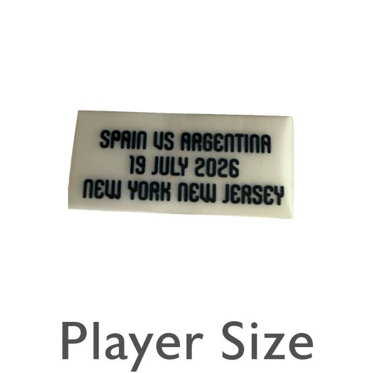 Argentina 2026 World Cup Final Match Detail Player Size