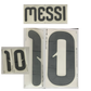 Messi 10 Argentina 2026 World Cup Player Size Home Nameset