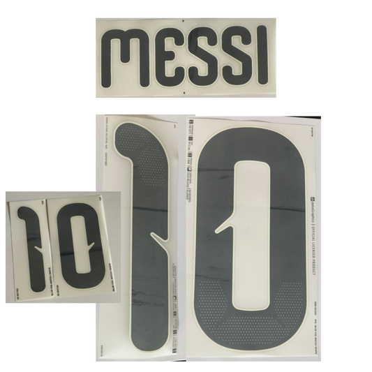 Messi 10 Argentina 2026 World Cup Player Size Home Nameset