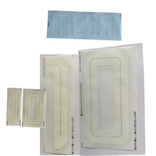 Messi 10 Argentina 2026 World Cup Player Size Away Nameset
