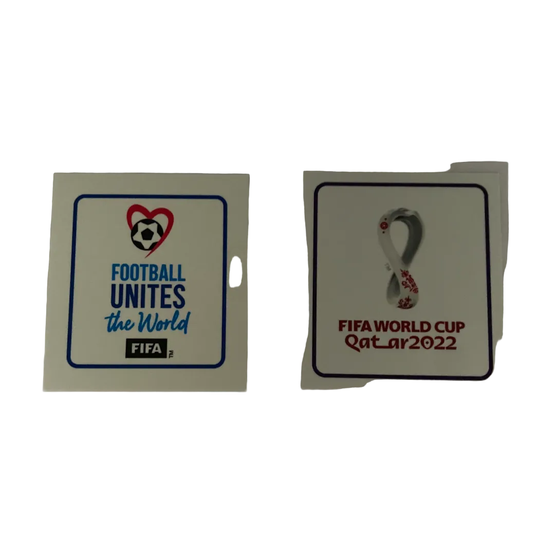 World Cup 2022 Patch Set - White - With TM