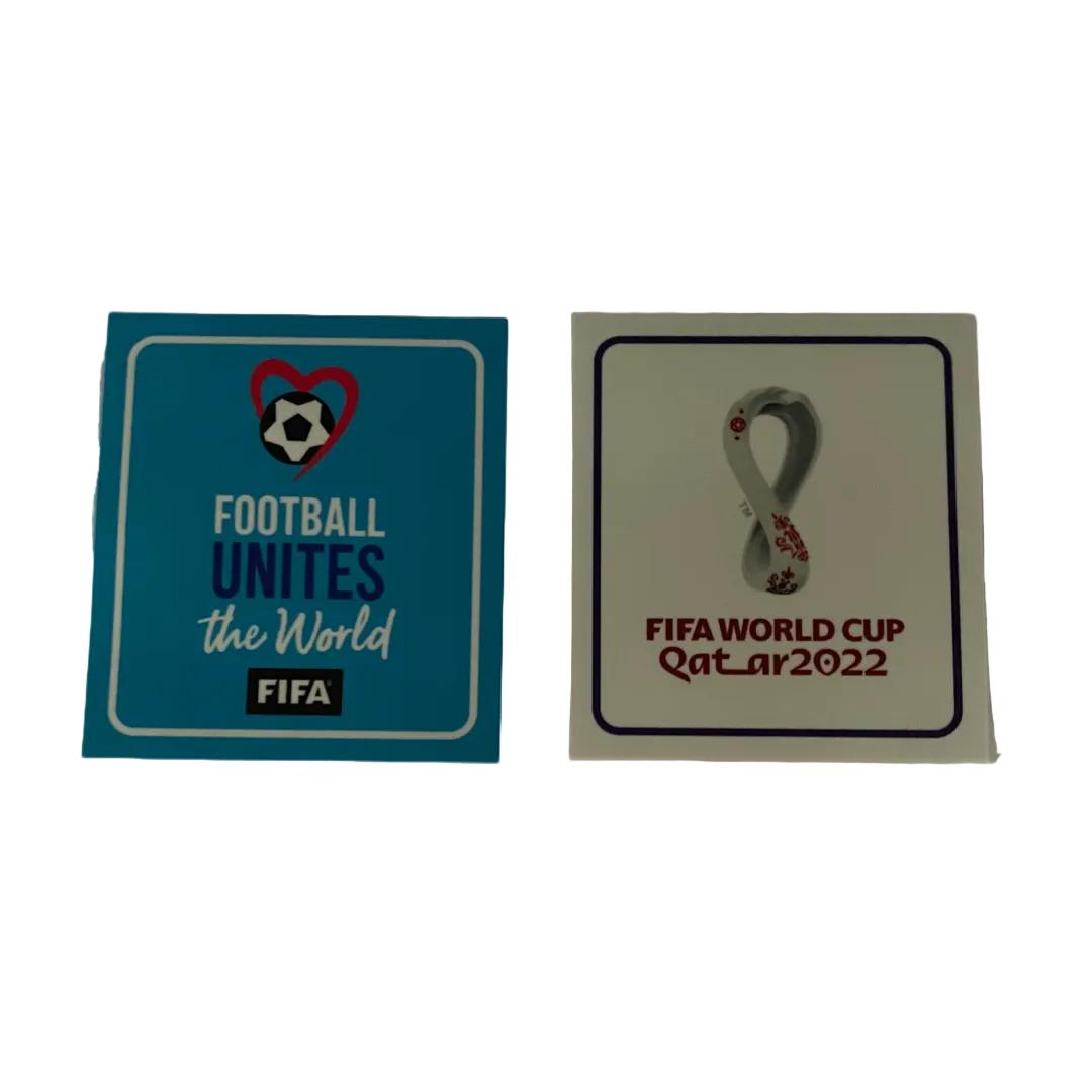 World Cup 2022 Patch Set - Blue (Lighter)  and White