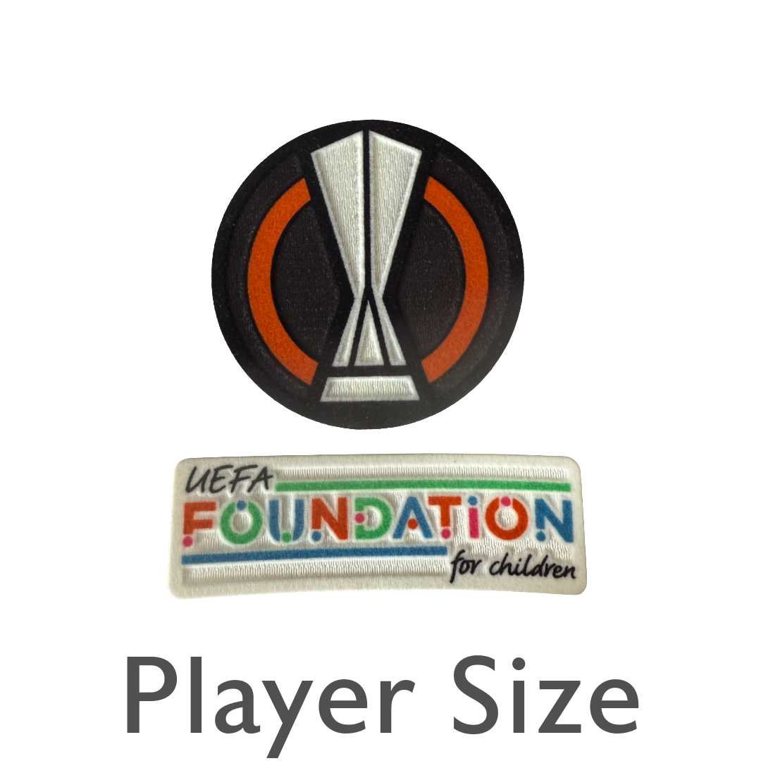 Europa League Sleeve Badges 2021/22 - 2023/24  - Trophy Badge and UEFA Federation Patch