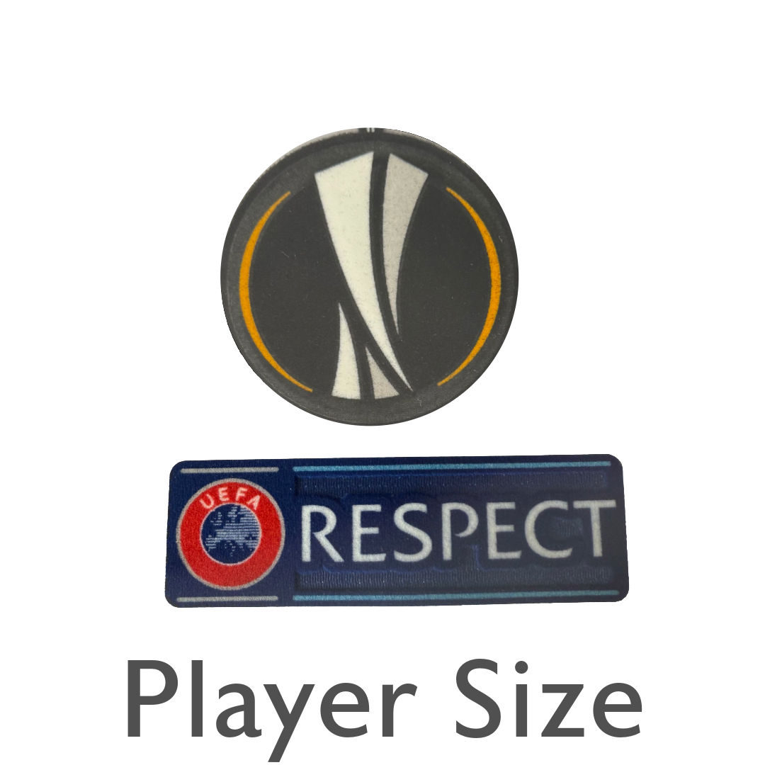 Europa League and Respect Player Size Sleeve Badge