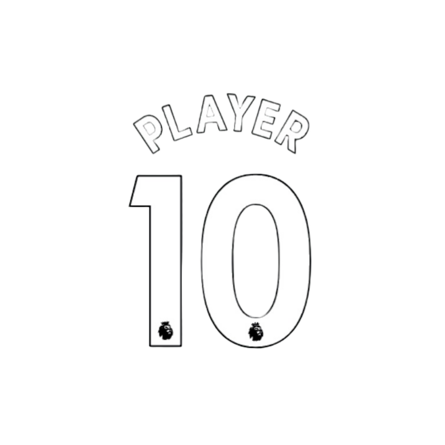 2019- 23 Youth Size Premier League Custom Name Set