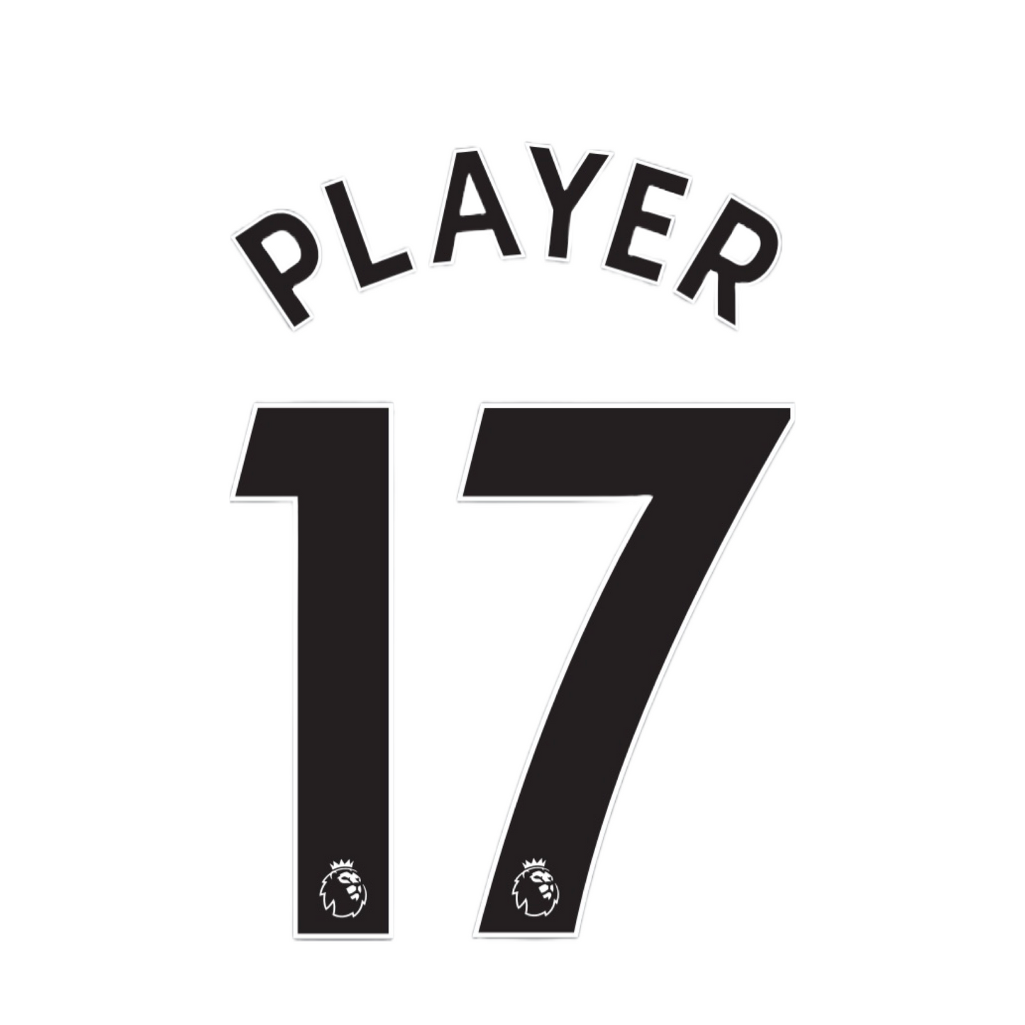 2017 - 19 Youth Size Premier League Custom Name Set