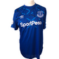 Everton 2019-20 Home Shirt Mens XL - Seconds - Includes Free Printing