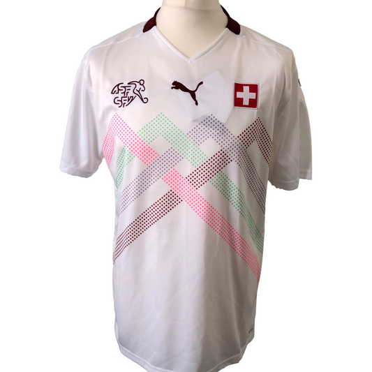 Switzerland 2020-21 Away Authentic Shirt Mens XL - BNWT