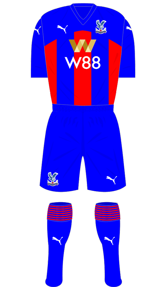 Crystal Palace 2020-21 Hero Nameset and Number