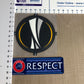 Europa League and Respect Player Size Sleeve Badge