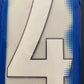 Pack of 10 Player Size White Numbers
