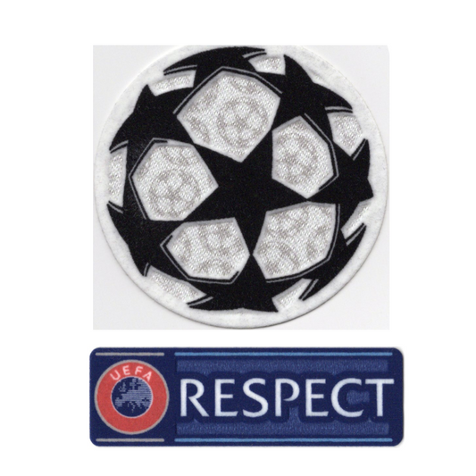 Champions League and Respect Player Size Sleeve Badge