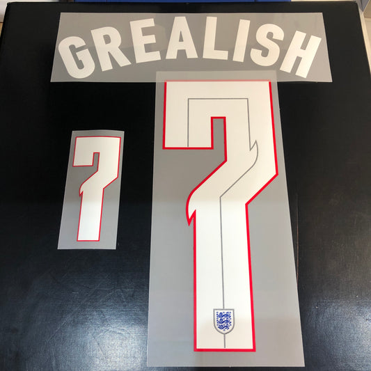 England 2020 Away Player Size Name and Number